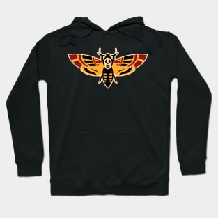 Moth Minimal Cannibal Character Hoodie